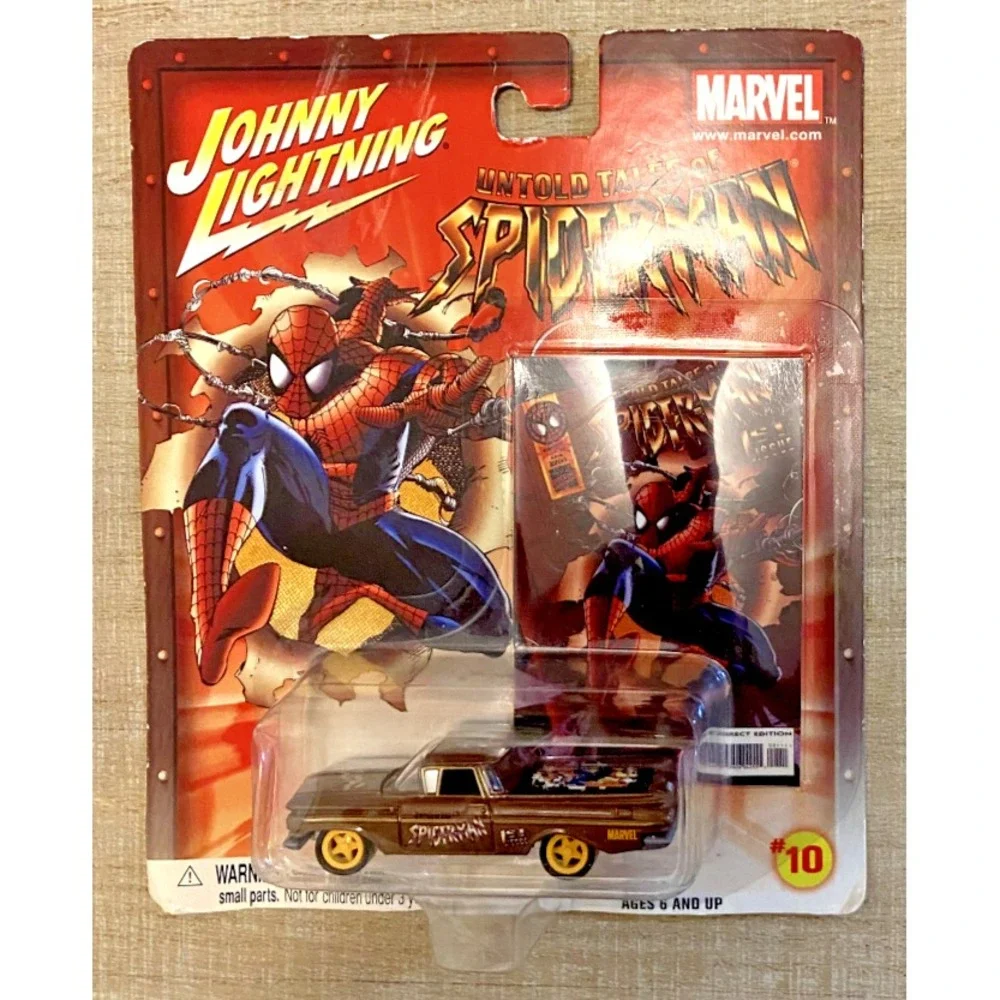 Untold Tales of SPIDERMAN 2002 Johnny Lightning '59 El Camino Die Cast Car